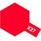 Pintura acrilica translucida X-27, Rojo
