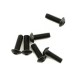 Screws, 4x12mm button-head machine (hex drive) (6)