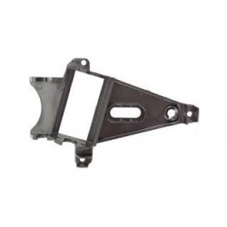 Soporte motor triangular ángulo medio negro evo