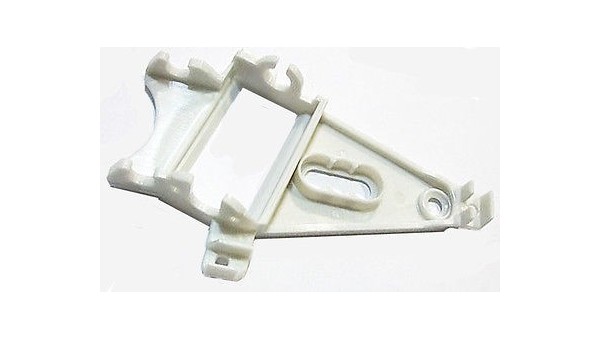 Soporte motor triangular ángulo evo duro blanco