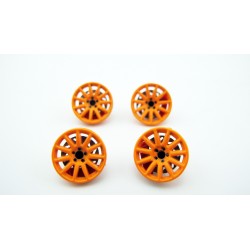 Rally cover 16,5mm (x4) - Orange