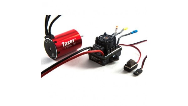 Tazer 1/10 6-pole 4000Kv WP ESC/Motor Combo V2