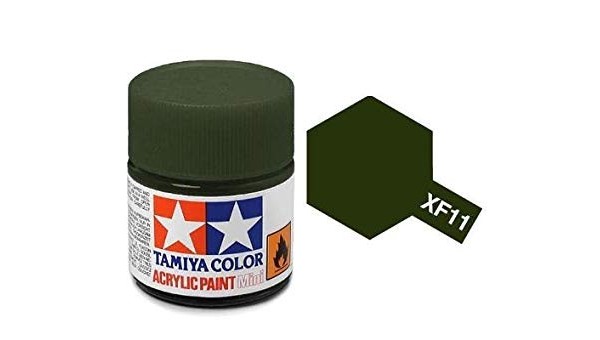 PINTURA ACRILICA XF-11, Verde Mate