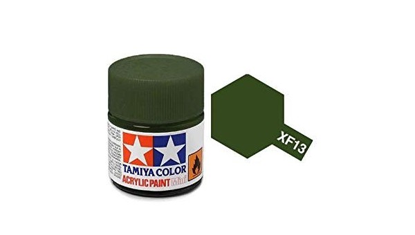 PINTURA ACRILICA XF-13, Verde Mate