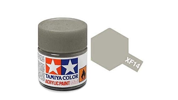 PINTURA ACRILICA XF-14, Gris Mate