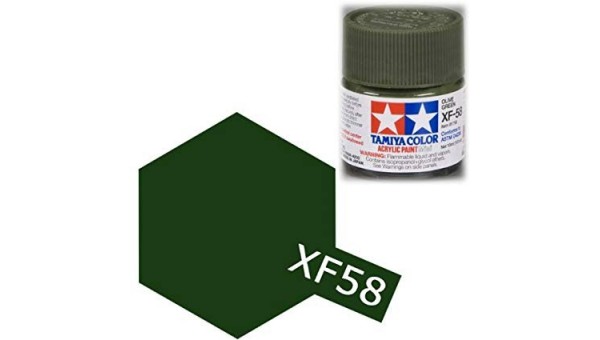 PINTURA ACRILICA XF-58, verde oliva