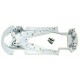 NSR1475 - AUDI R8 HARD WHITE EVO CHASSIS FOR TRIA 