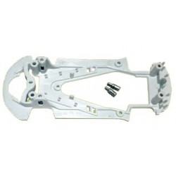 NSR1475 - AUDI R8 HARD WHITE EVO CHASSIS FOR TRIA 