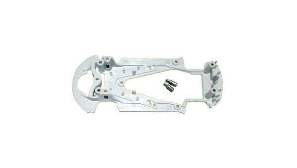 NSR1475 - AUDI R8 HARD WHITE EVO CHASSIS FOR TRIA 