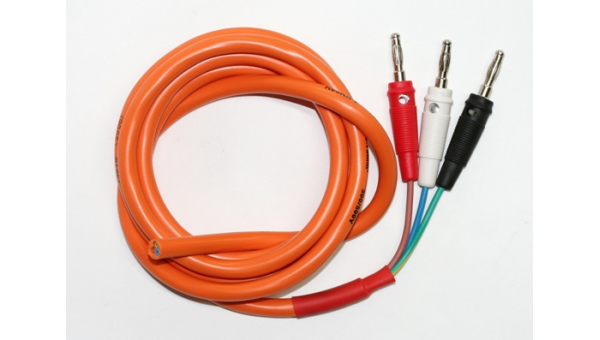 Cable flexible mandos 1,5m + 3 Bananas