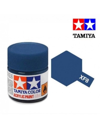 PINTURA ACRILICA XF-8, AZUL 81708 TAMIYA