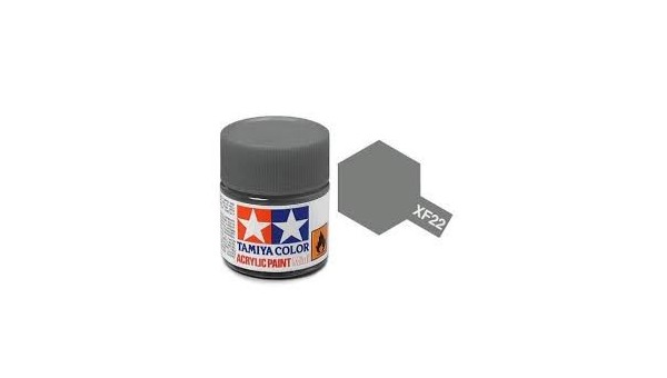 PINTURA ACRILICA XF-22, RLM GREY Tamiya 81722