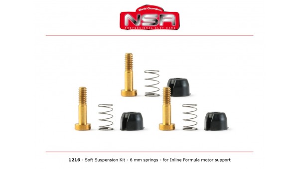 Suspension blanda soporte motor INLINE Formula 1