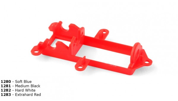 Soporte motor inline Formula 1 extra duro rojo