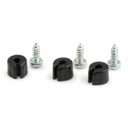 PLASTIC CUPS + SCREWS for MOTOR SUPPORT (3+3pcs)