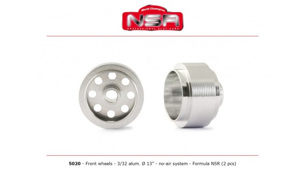 Llantas 13mm no airsystem delanteras formula 1