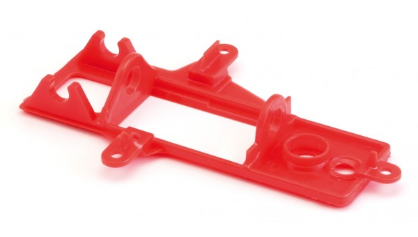 NSR1244 - Soporte motor en Linea EVO 2 rojo extra duro para chasis Mosler Evo 3