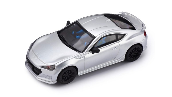 Policar - CT01W Subaru BRZ Silver con Luces Delanteras - HomeRacers -