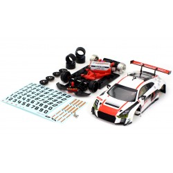 SC-6180A - LMS GT3 Cup Edition White/Red Chasis - R - de Scaleauto