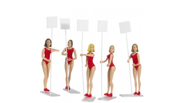 figuras Pit Grid Girls Carrera EVO-21113