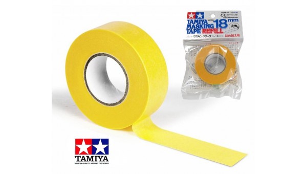 TA87035 - Cinta enmascarar 18mm de Tamiya