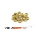 SC-1120C - Separadores 1mm para Eje 2.38m en Bronce Scaleauto