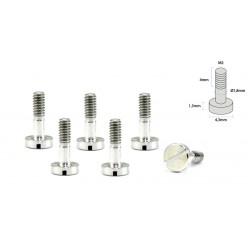 Tornillería Suspensión de Cabeza ø4,3mm M2x7mm