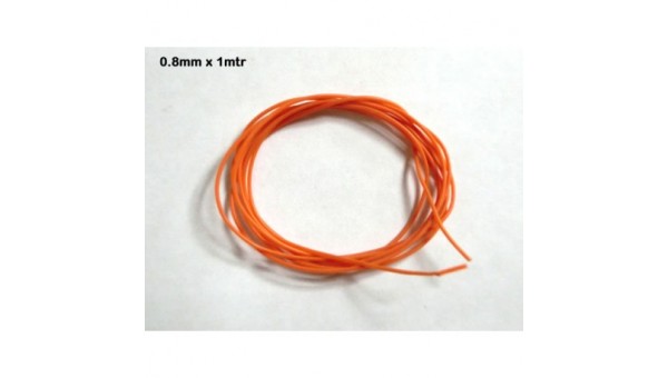 M-CBL01 - Cable silicona 0,8mm x 1 mtr - de Mustang Slot