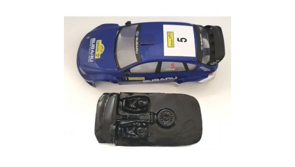 M-L0043R - Lexán rally Subaru compatible Avant Slot - de Mustang Slot