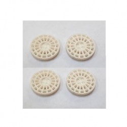 Tapacubos Type Integrale White - 15,9mm