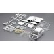 Scaleauto - SC-3616 - Carrocería Peugeot 208 T16 en Kit Blanca.