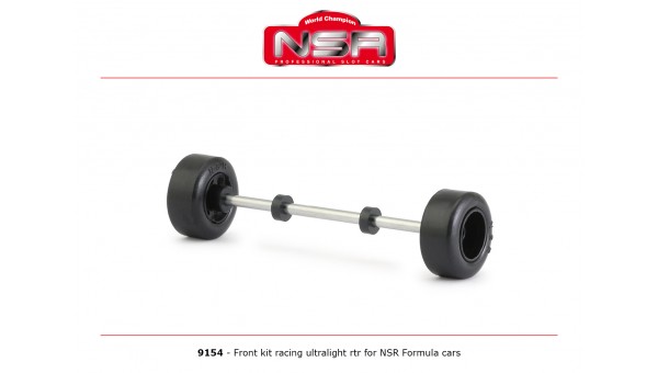 NSR9154 - Eje delantero completo ultralight Formula 1