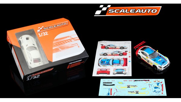 SC-6277RD - MB-A GT3 10H. Suzuka 2018 Race Kit Calcas de Scaleauto