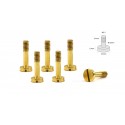 Tornillería Suspensión de Cabeza ø4,6mm M2,2x9mm
