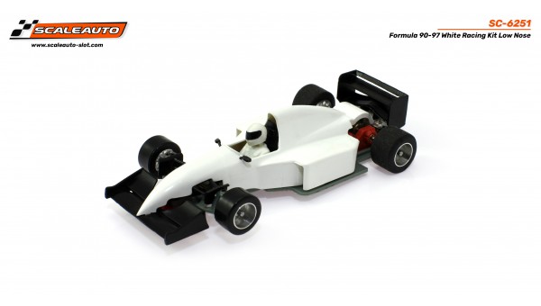 SC-6251 - Formula 90-97 White Racing Kit Morro Bajo de Scaleauto