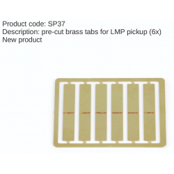 SISP37 - Clips Latón para Guía LMP de slot.it