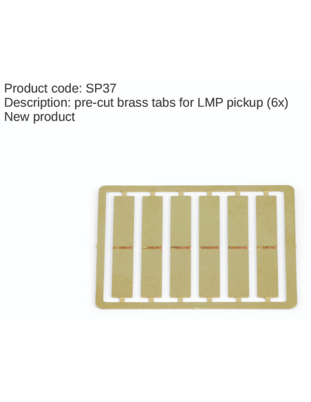 SISP37 - Clips Latón para Guía LMP de slot.it