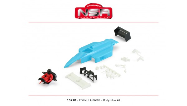 NSR1521B - Carrocería Kit Formula1 - Azul de NSR
