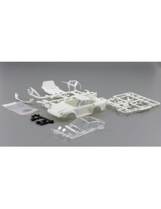 Scaleauto - SC-3614 - Carrocería Porsche 959 Raid en Kit Blanca.