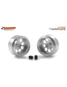 SC-4051F25 - Llanta Aluminio 16,2x10mm. Lightweight de Scaleauto