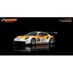 SC-6243B - Porsche 911.2 GT3 RSR Cup Version White/Orange Scaleauto