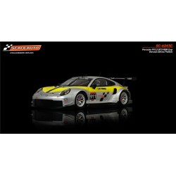 SC-6243C - Porsche 911.2 GT3 RSR Cup Version Silver/Yellow Scaleauto