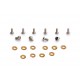 SICH41C - Tornilleria para motor y bancada HRS x10 de Slot.it