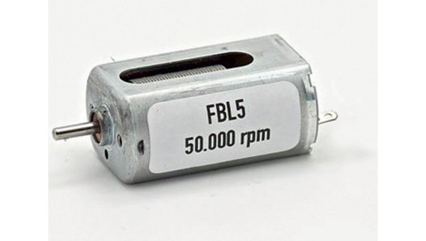 Motor FBL-5 de 50.000rpm 657 gr/cm 12V. Caja Larga Abierto MB-15505