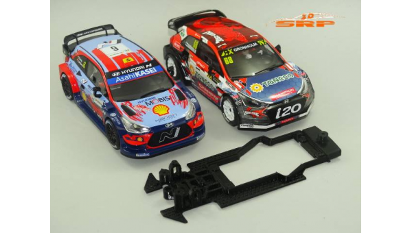 Chasis Hyundai i20 WRX y WRC anglewinder slot.it Ref - 3D SRP 1184WSC