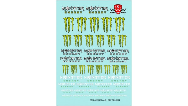 Calca genérica Monster - ADL0804 de Atalaya Decals