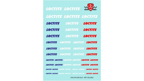 Calca genérica Loctite - ADL0602 de Atalaya Decals