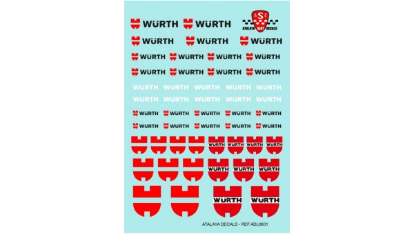 Calca genérica Wurth - ADL0601 de Atalaya Decals