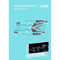 Calcas Policar F1 Mercedes 2021 - ADF149 de Atalaya Decals