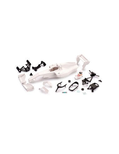 Carrocería F1 Monoposto en Kit Blanca PO-PCS07B de Policar (Slot.it)